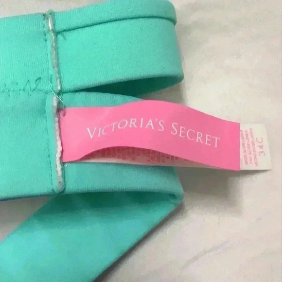 Victoria's Secret The Hottie Halter Swim Top Size 34C - Picture 6 of 8